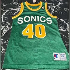 90s champion sonics nba jersey KEMP